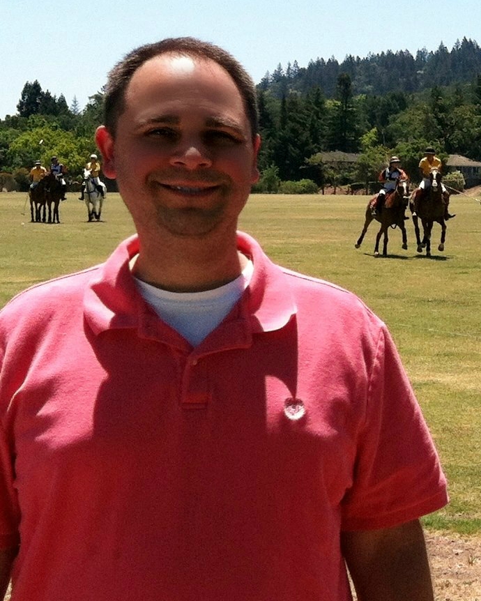 Anthony PIccininno at the Wine Country Polo Club